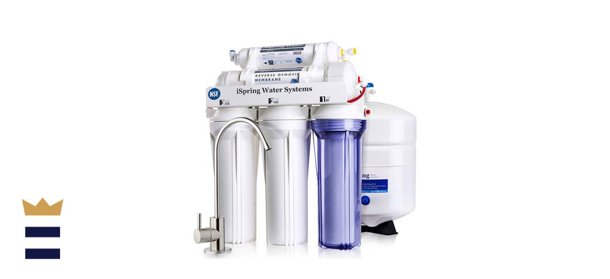 iSpring 5-Stage Reverse Osmosis Under-Sink Water Filtration System
