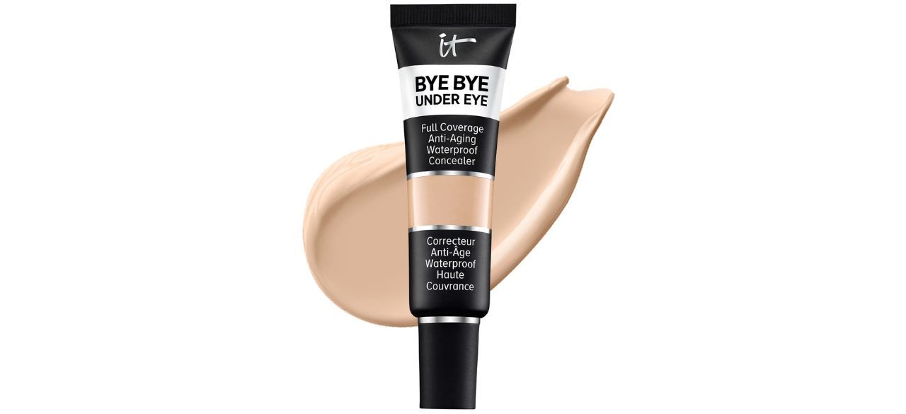 IT Cosmetics Bye Bye undereye cream on white background