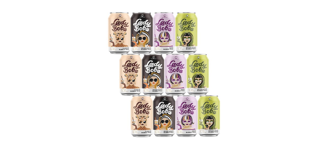 Best Lady Boba Milk Bubble Tea in Cans