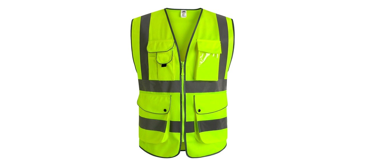 JKSafety Class 2 High Visibility Safety Vest