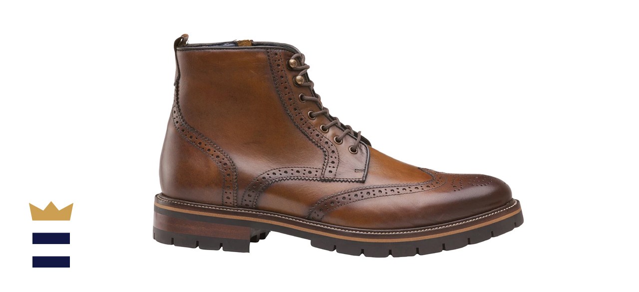 Johnston & Murphy Men’s Cody Wingtip Zip Boot