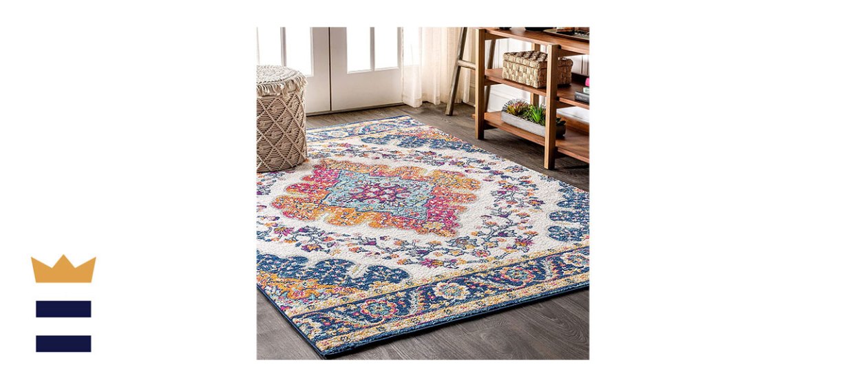 JONATHAN Y Bohemian Flair Vintage Medallion Area Rug