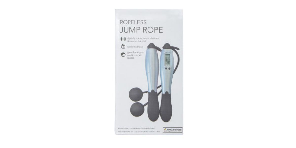 Ropeless Jump Rope With Digital Tracker