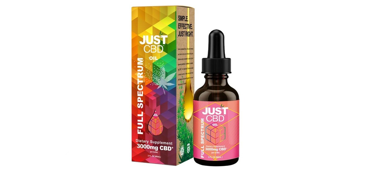 Just CBD Full Spectrum CBD Tincture