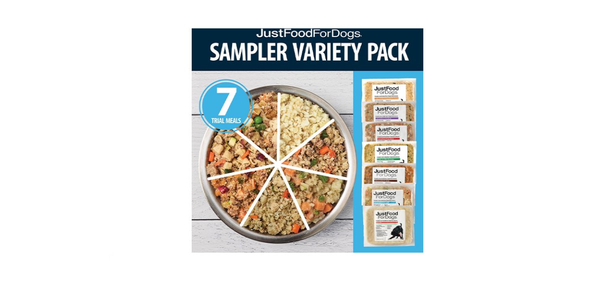 JustFoodForDogs Sampler Variety Box