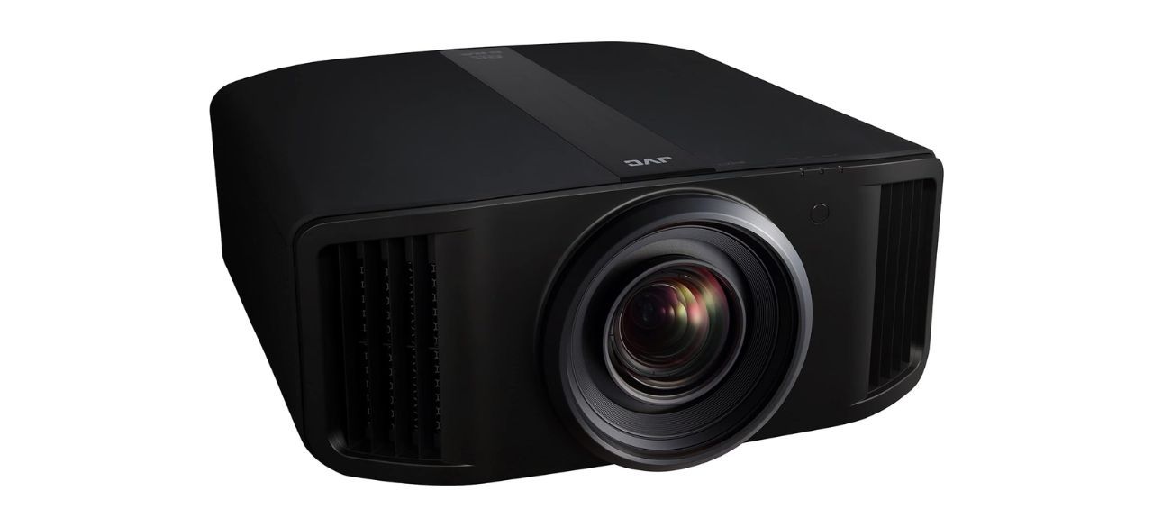 JVC DLA-NZ9 D-ILA Laser Home Theater Projector on white background