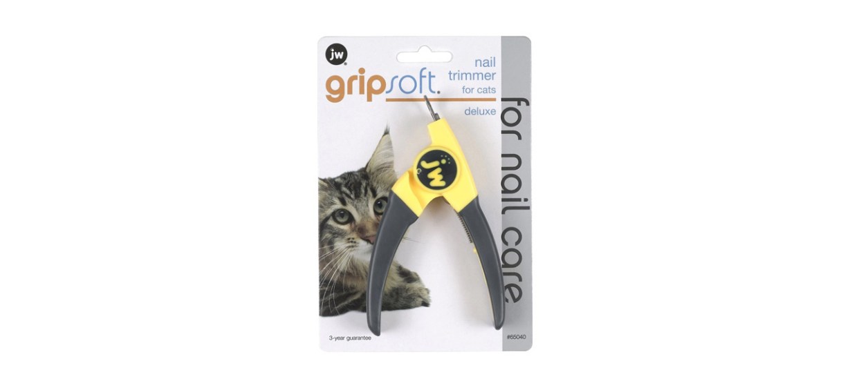 JW Pet Gripsoft Deluxe Cat Nail Trimmer