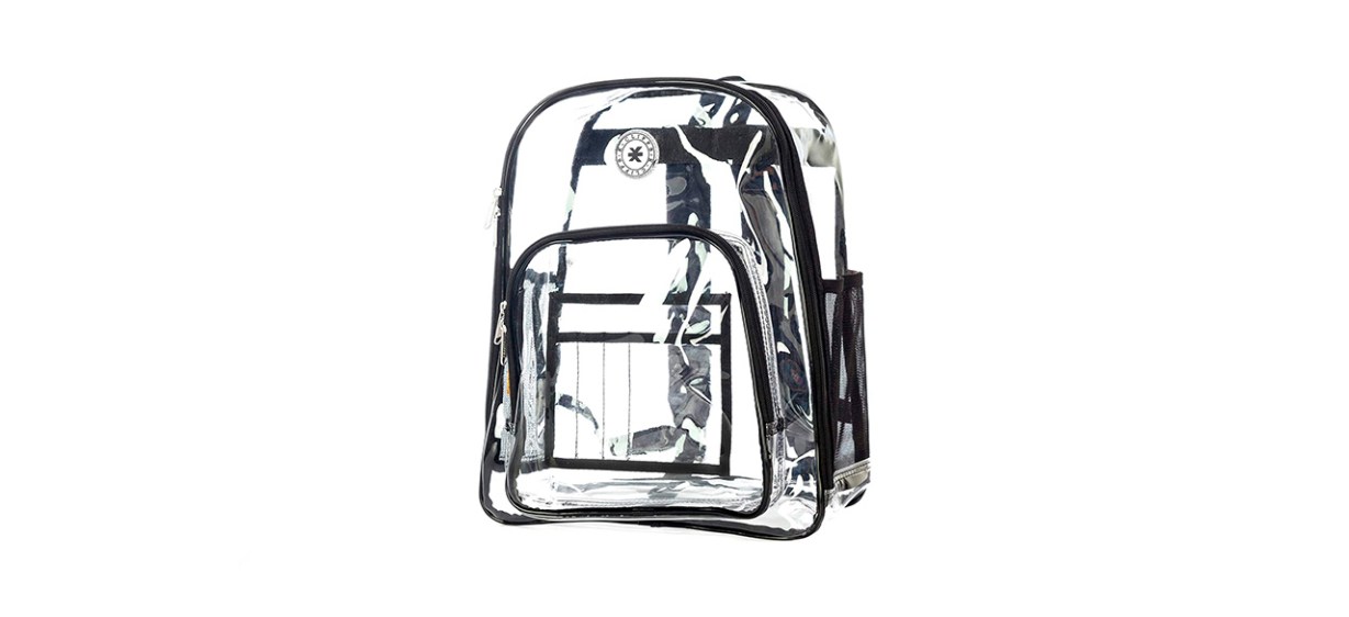 K-cliffs 12 inch Clear PVC Messenger Bag