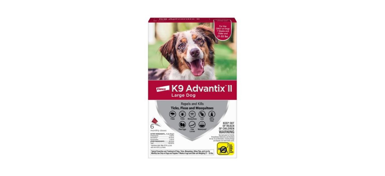 K9 Advantix II Flea &amp; Tick Spot Treatment