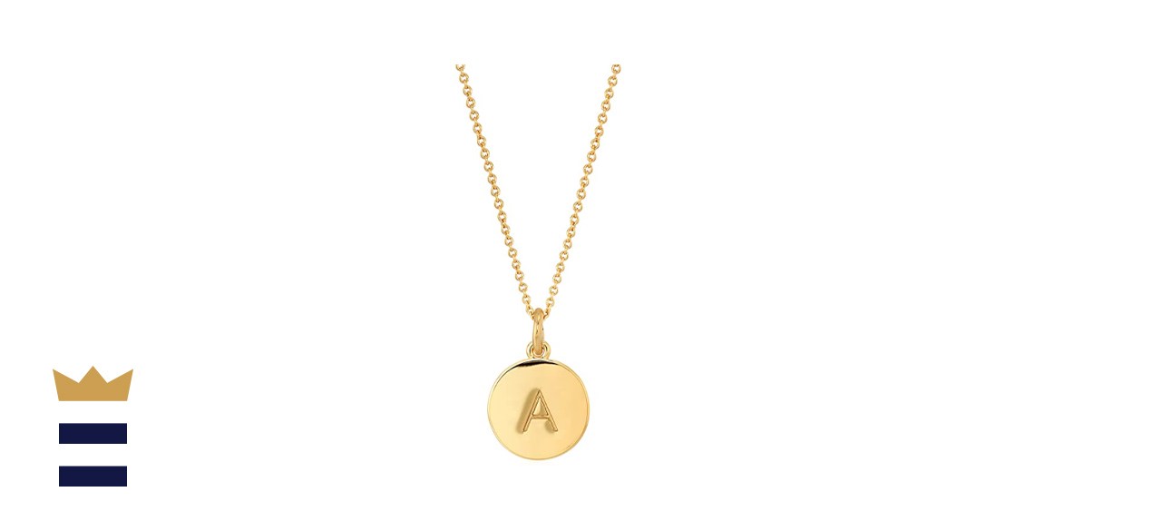 Kate Spade New York Gold-Tone Alphabet Pendant Necklace