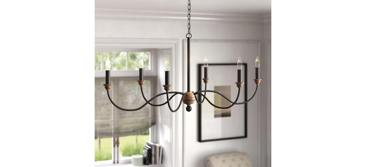 Light Dimmable Classic Traditional Chandelier