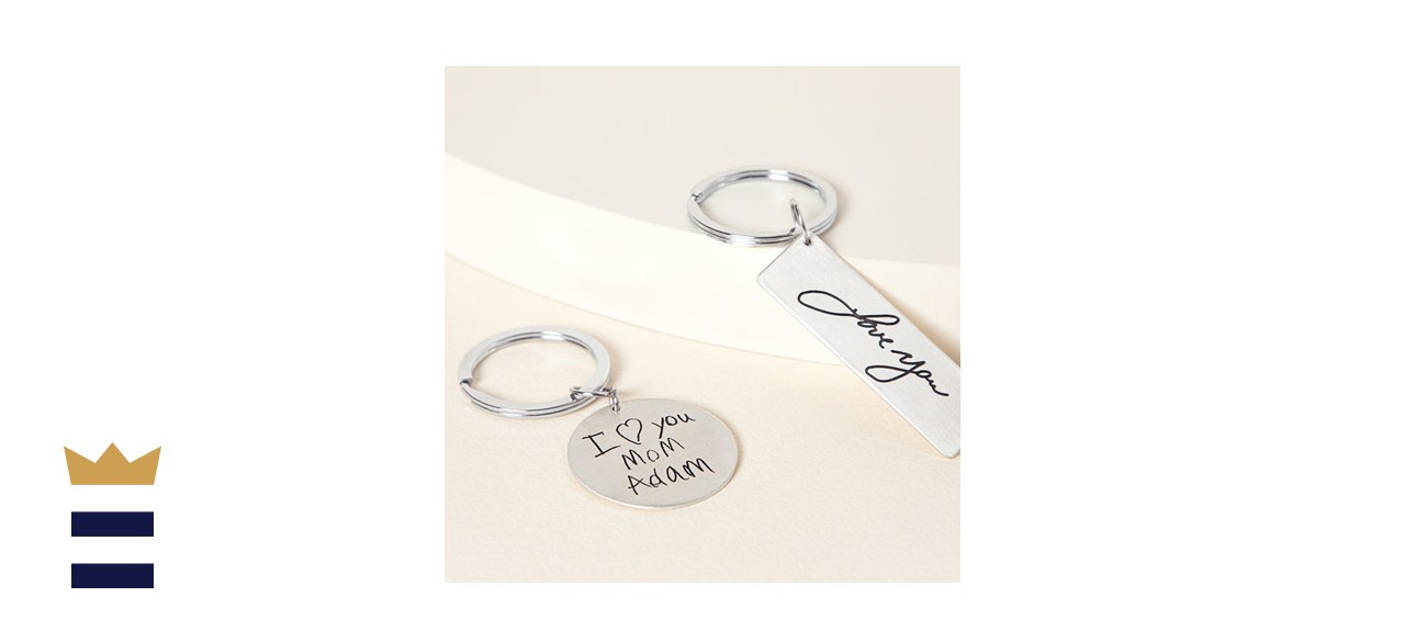 Handwritten Message Key Chain