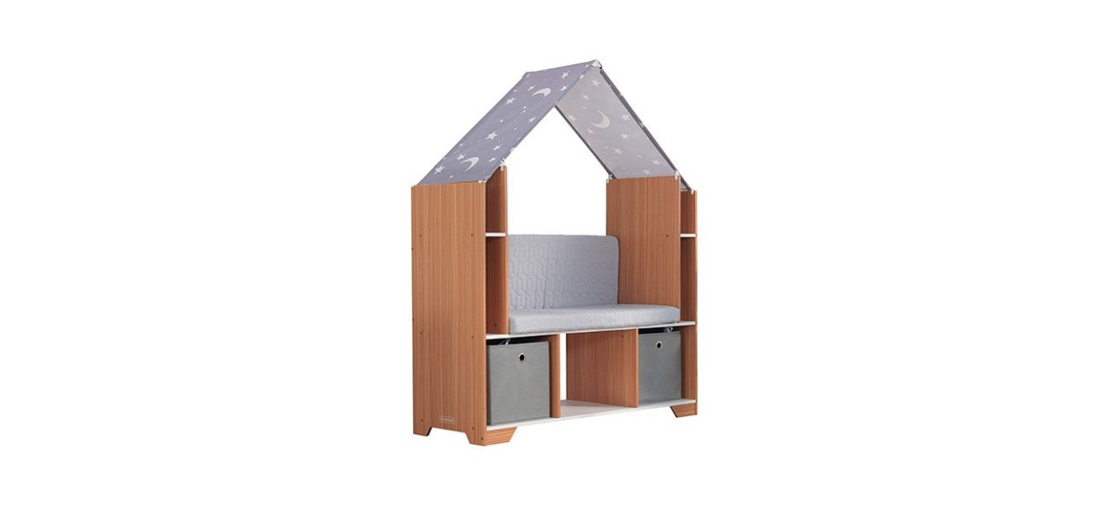 Kidkraft Little Dreamer’s Deluxe Reading Nook Wooden with Storage Bins