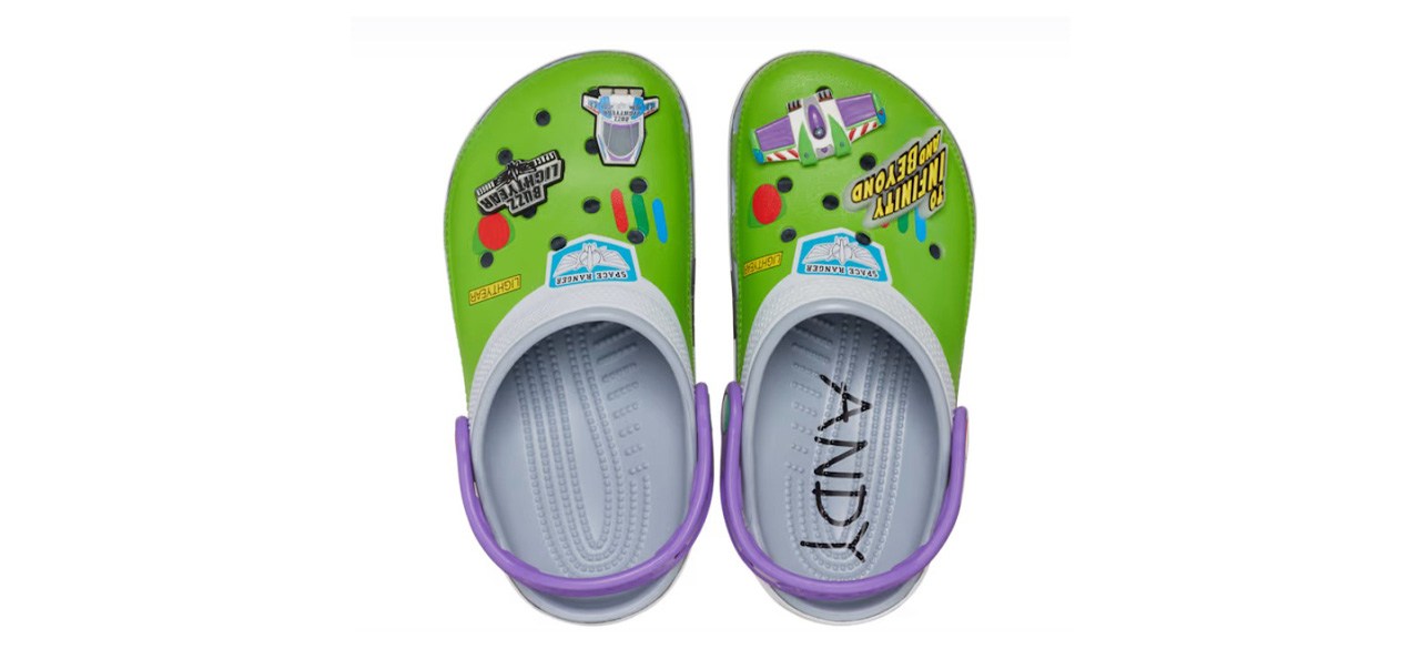 Kids' Buzz Lightyear Classic Clog on white background