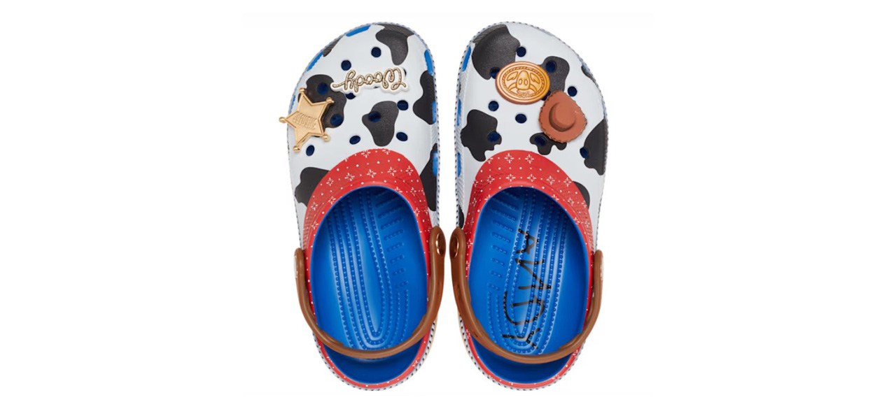 Kids' Sheriff Woody Classic Clog on white background