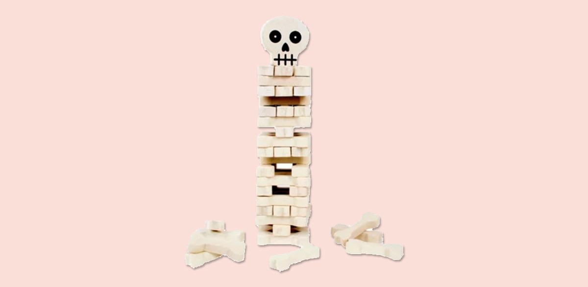 Best Kikkerland Stack the Bones Game Best Kikkerland Stack the Bones Game