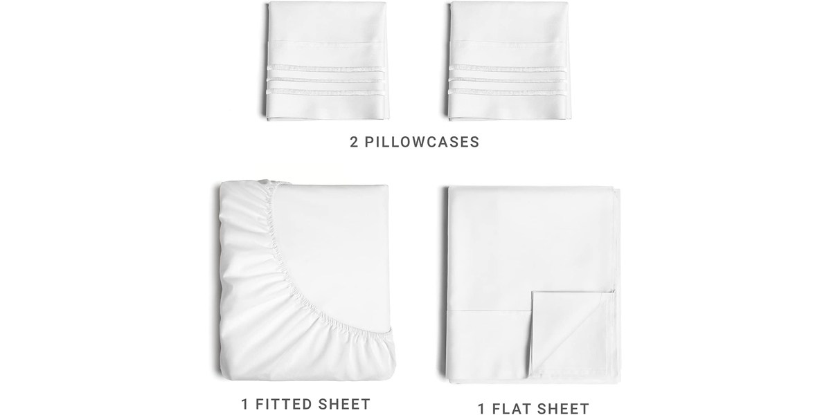 King Size 4 Piece Sheet Set