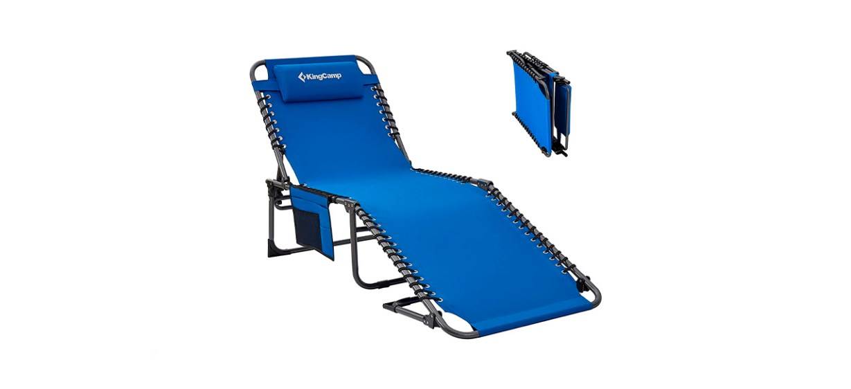 KingCamp 4-Fold Beach Lounge Chair