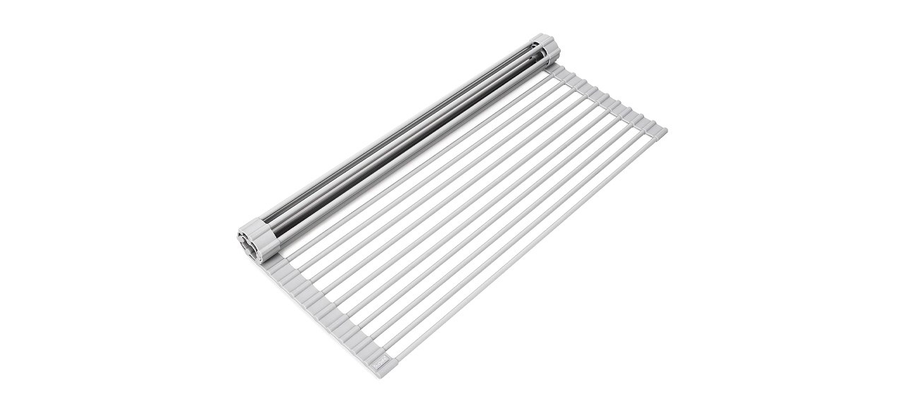 Best Surpahs Over The Sink Multipurpose Roll-Up Dish Drying Rack