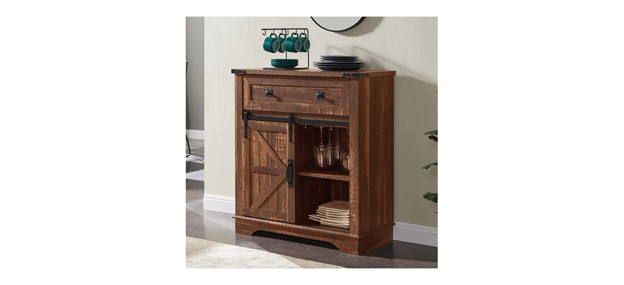 Best OKD Farmhouse Coffee Bar Cabinet