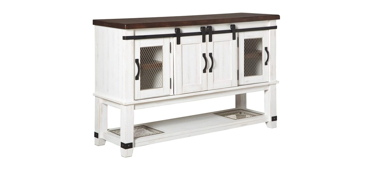 Best Signature Design by Ashley Valebeck Farmhouse Dining Room Server