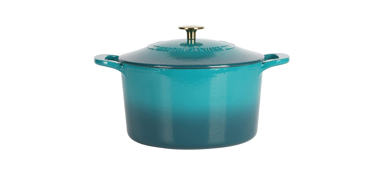 Best Martha Stewart Gatwick 7-Quart Enamel Cast Iron Dutch Oven