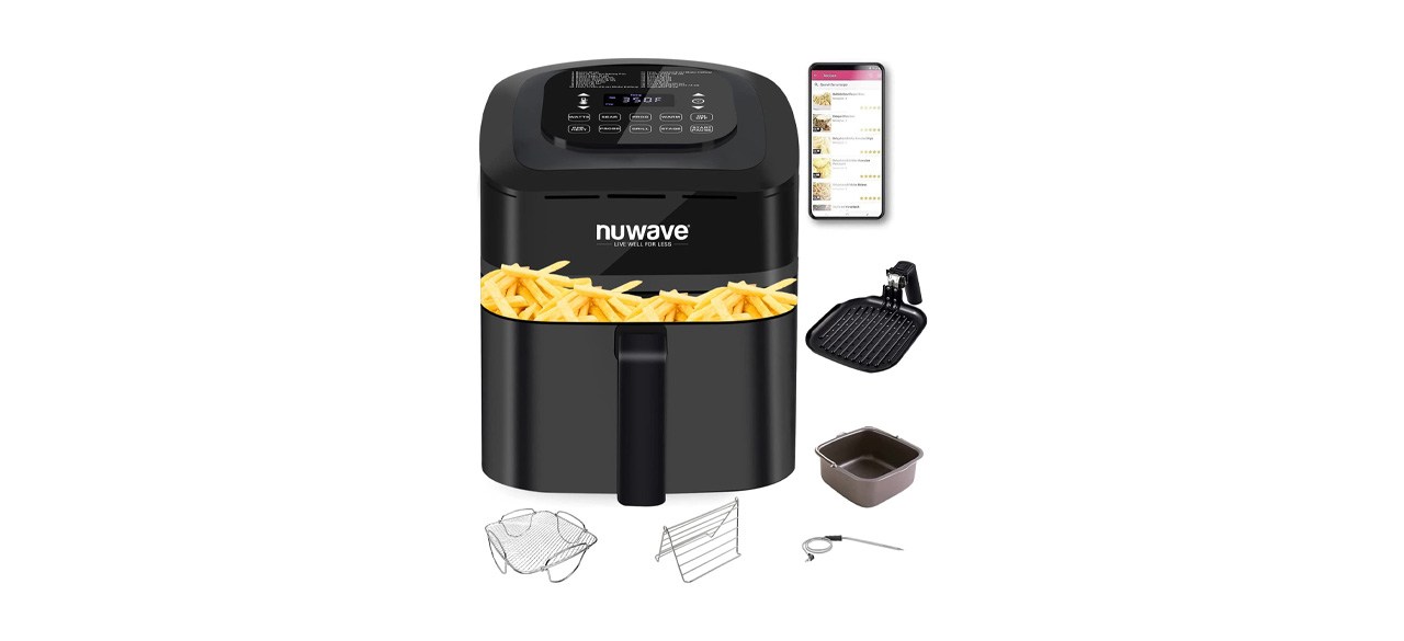 Kitchen-Best NuWave Brio 6-Quart Healthy Digital Smart Air Fryer