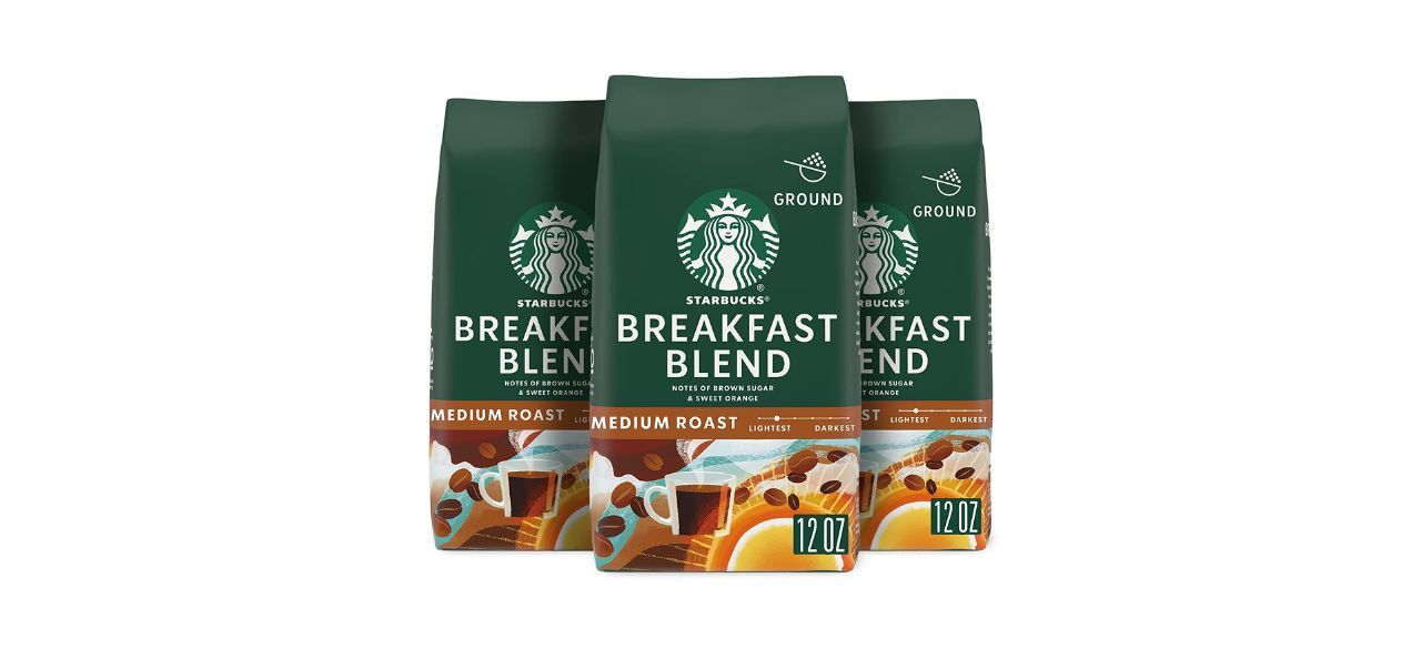 Starbucks Breakfast Blend Ground Coffee