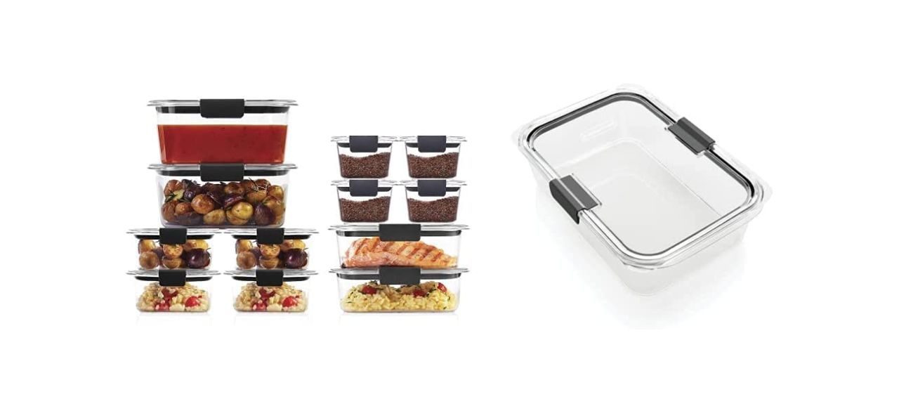 Rubbermaid Brilliance 24-piece Food Storage Set