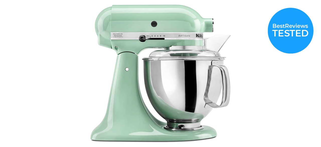 KitchenAid Artisan Series 5 Quart Tilt Head Stand Mixer in pistachio (light green)