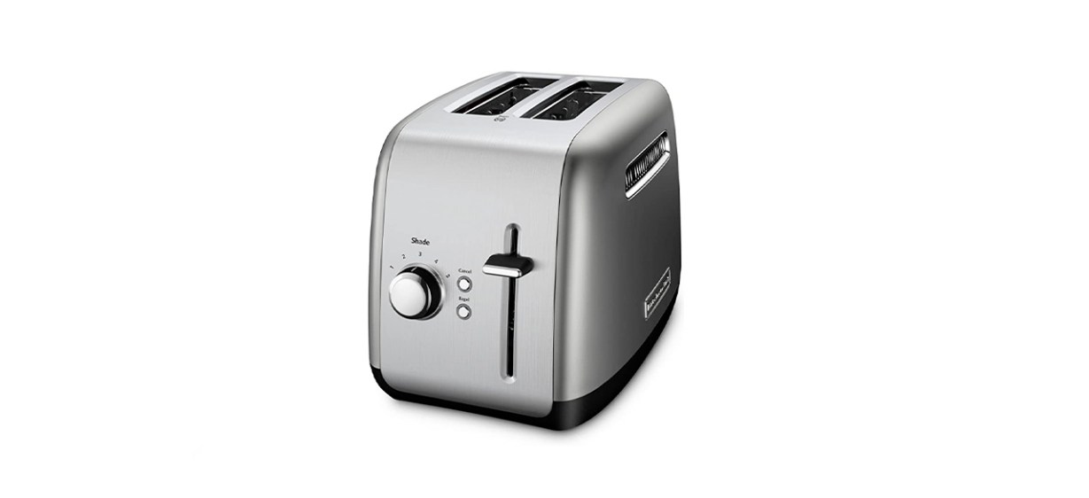 2-Slice Toaster with manual lift lever