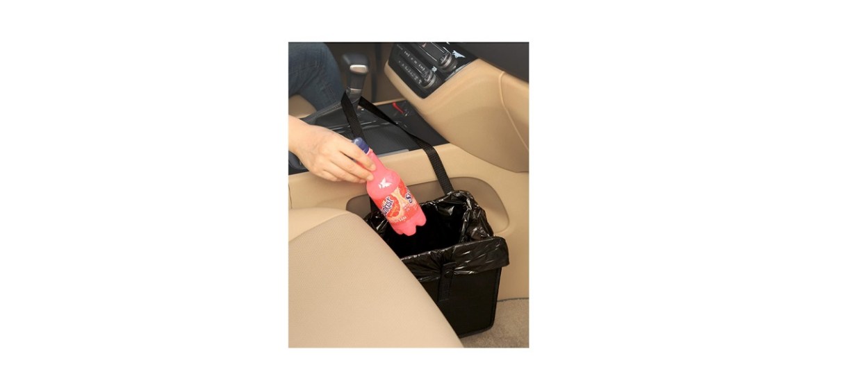 KM Motors Foldable Car Garbage Can