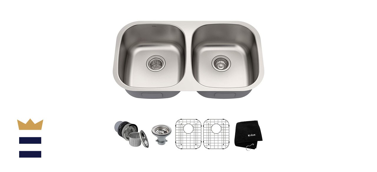 Kraus 16-Gauge Stainless Steel Sink