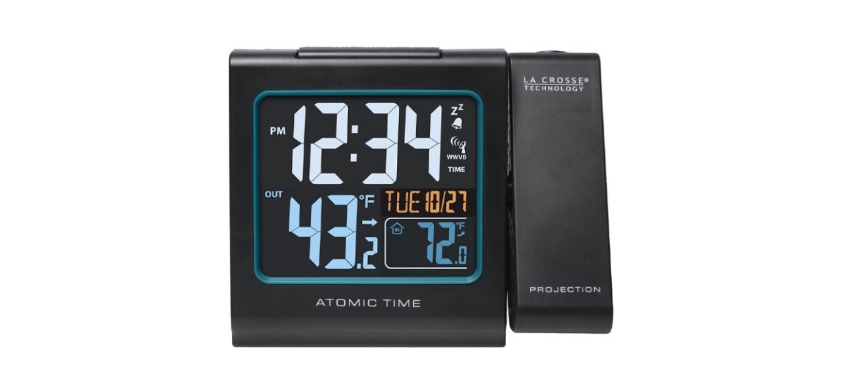 La Crosse Technology Color Projection Alarm Clock