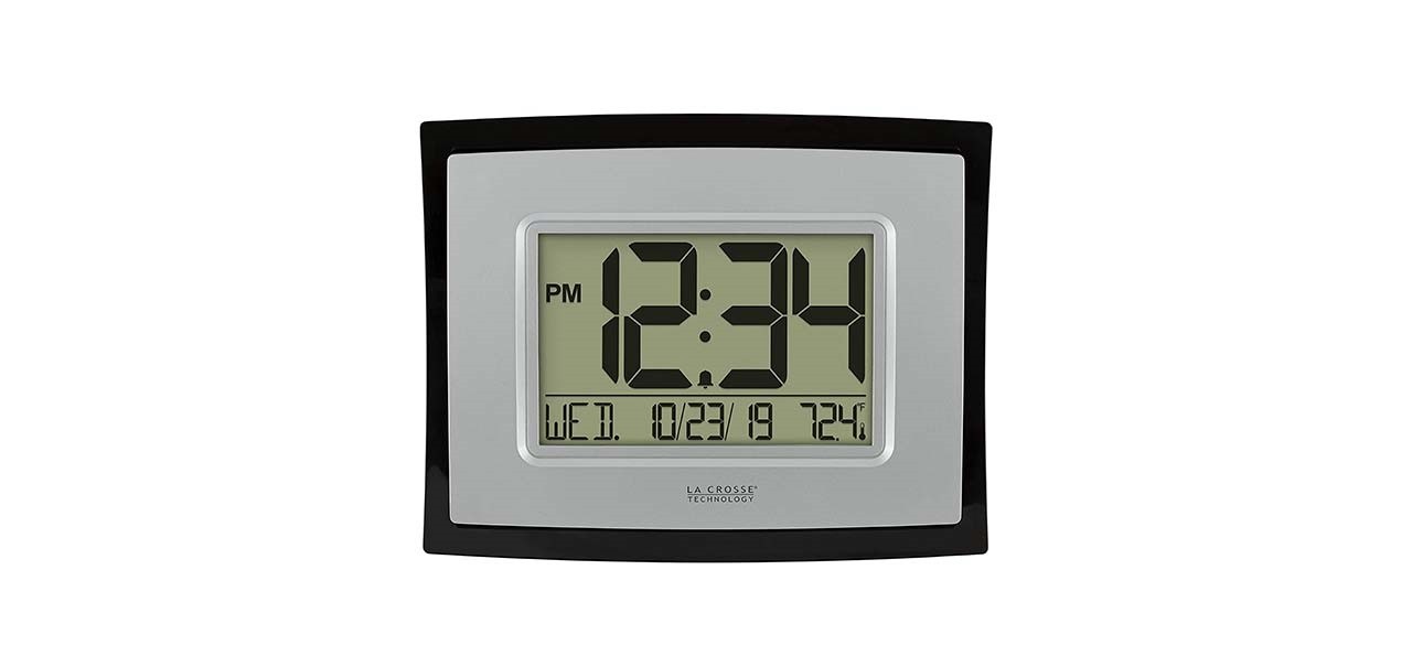 La Crosse Technology WT 8002U Digital Wall Clock