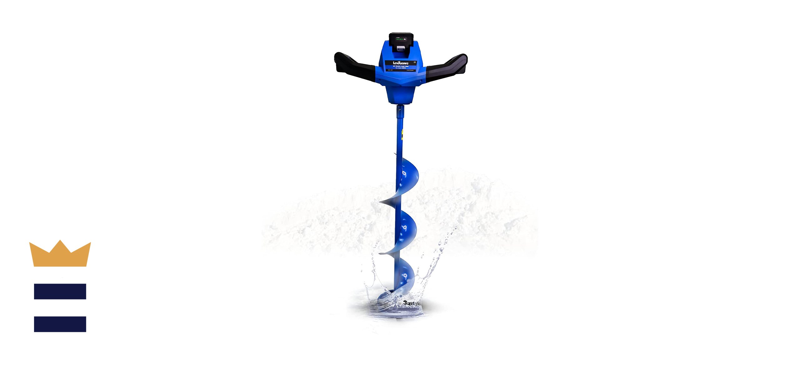 Landworks Electric Ice Fishing Auger