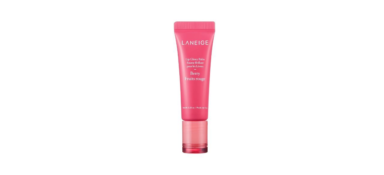 Leneige Lip Glowy Balm on white background