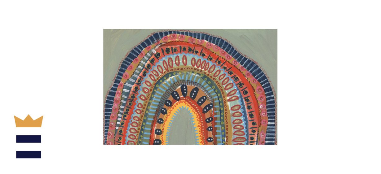 Langley Street Boho Rainbow III by Regina Moore Wrapped Canvas Painting Langley Street Boho Rainbow III by Regina Moore Wrapped Canvas Painting