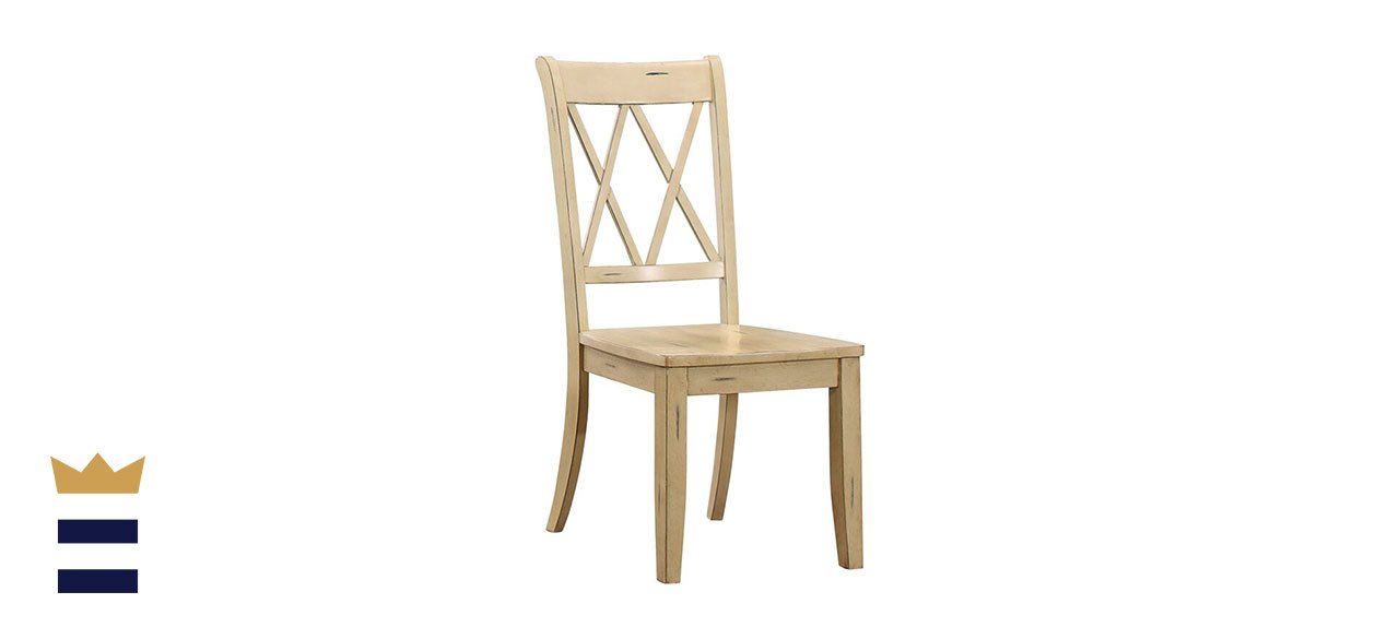 cheryll cross back side dining chair