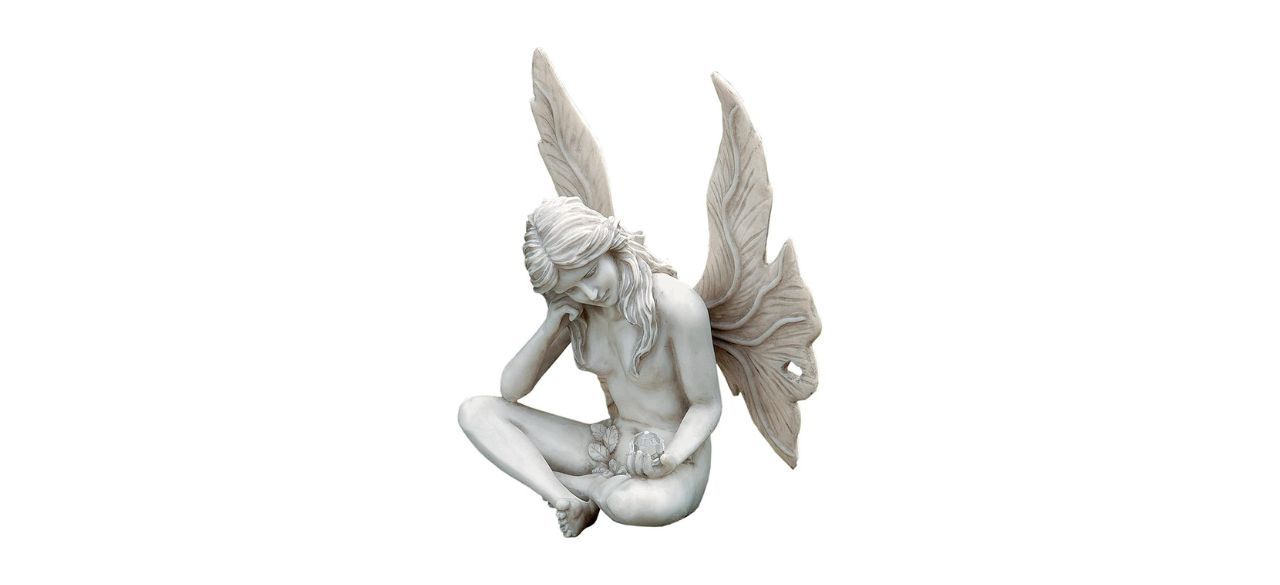 Design Toscano Gazing Secret Garden Fairy Statue