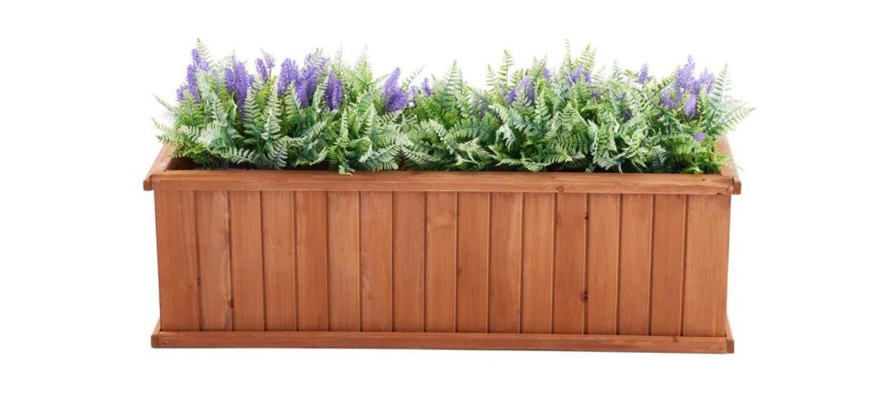 Three Posts Barros Wood Outdoor Raised Garden Bed