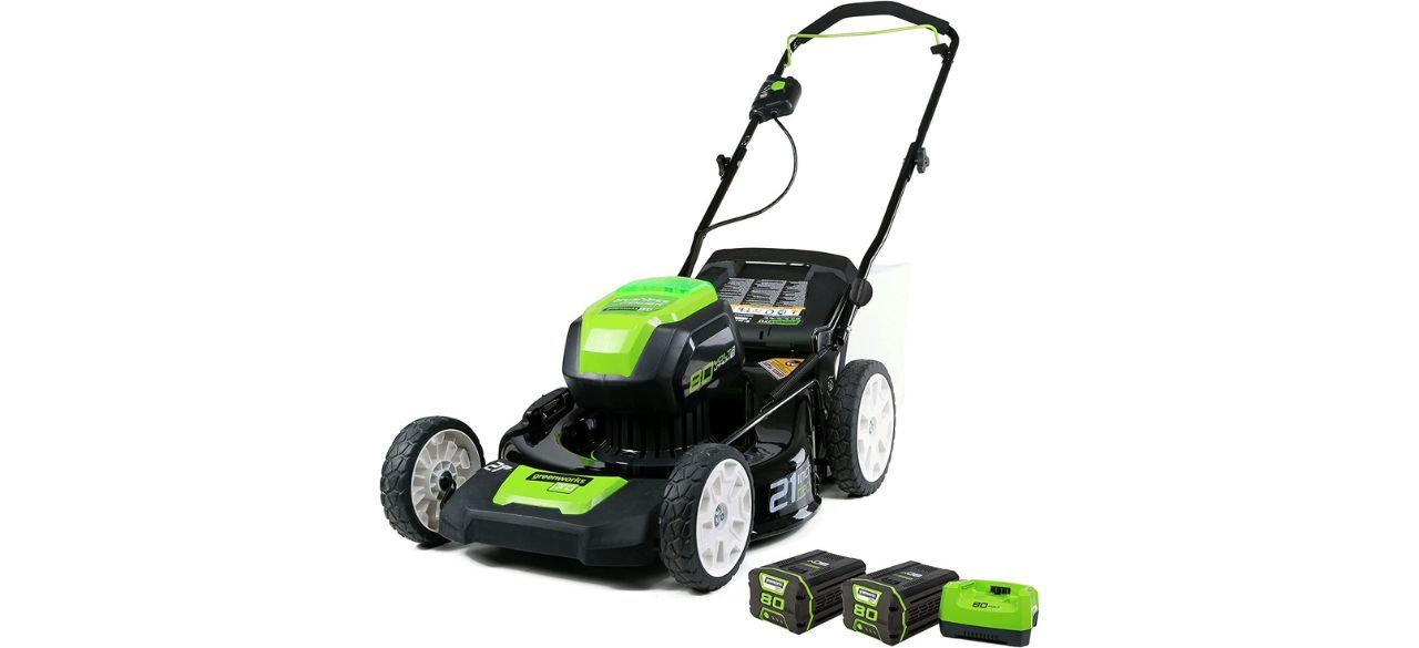 Greenworks Pro 80-Volt 21-Inch Brushless Cordless Lawn Mower