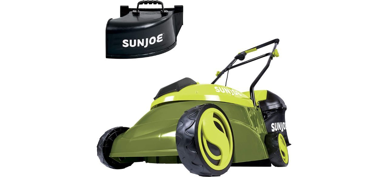 Sun Joe 14-Inch 28-Volt Cordless Push Lawn Mower