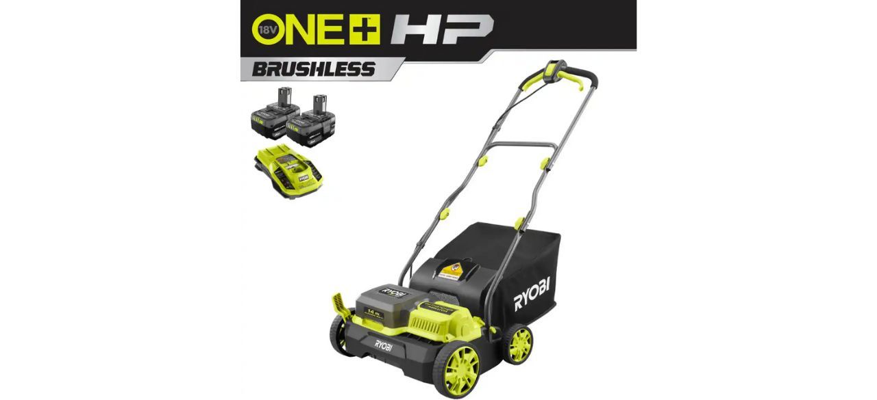 Ryobi One+ Cordless Dethatcher/Aerator