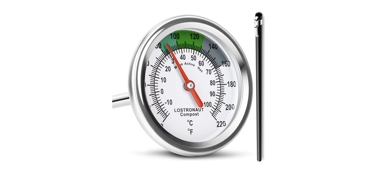 Lostronaut Long Stem Compost Soil Thermometer