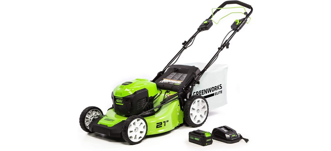 Greenworks 40-Volt 21-Inch Brushless Self-Propelled Mower