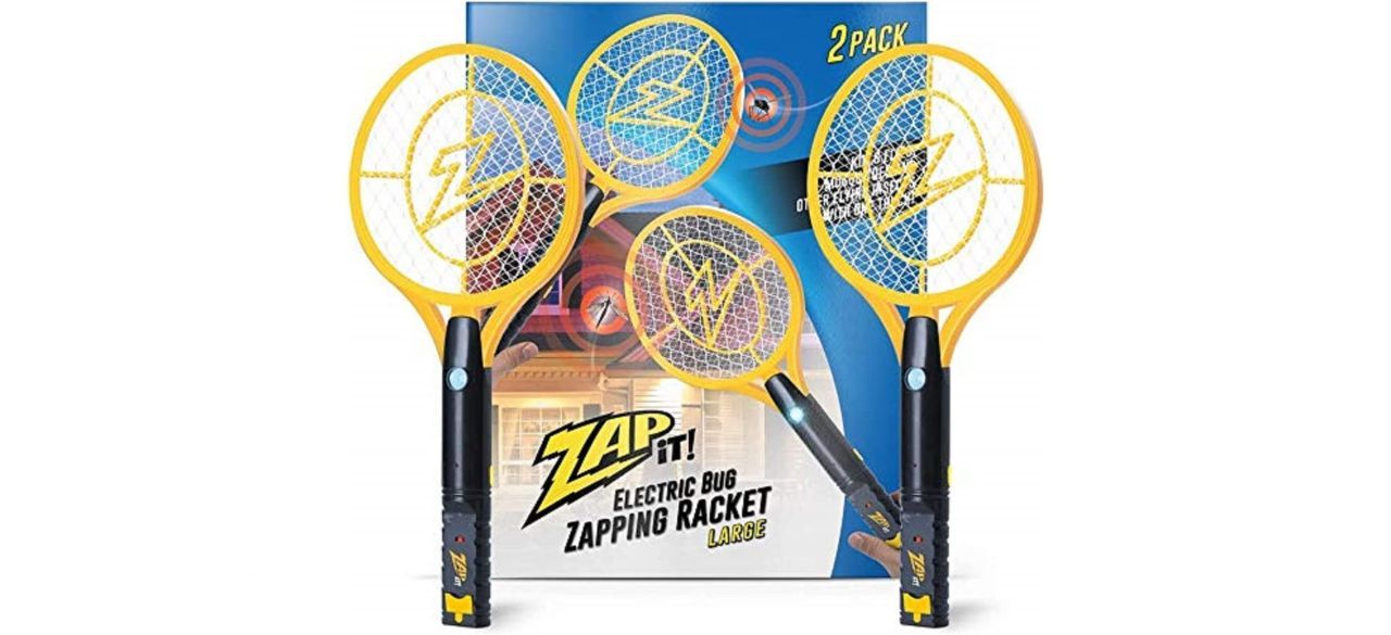 Zap It! Bug Zapper Rechargeable Bug Zapper Racket