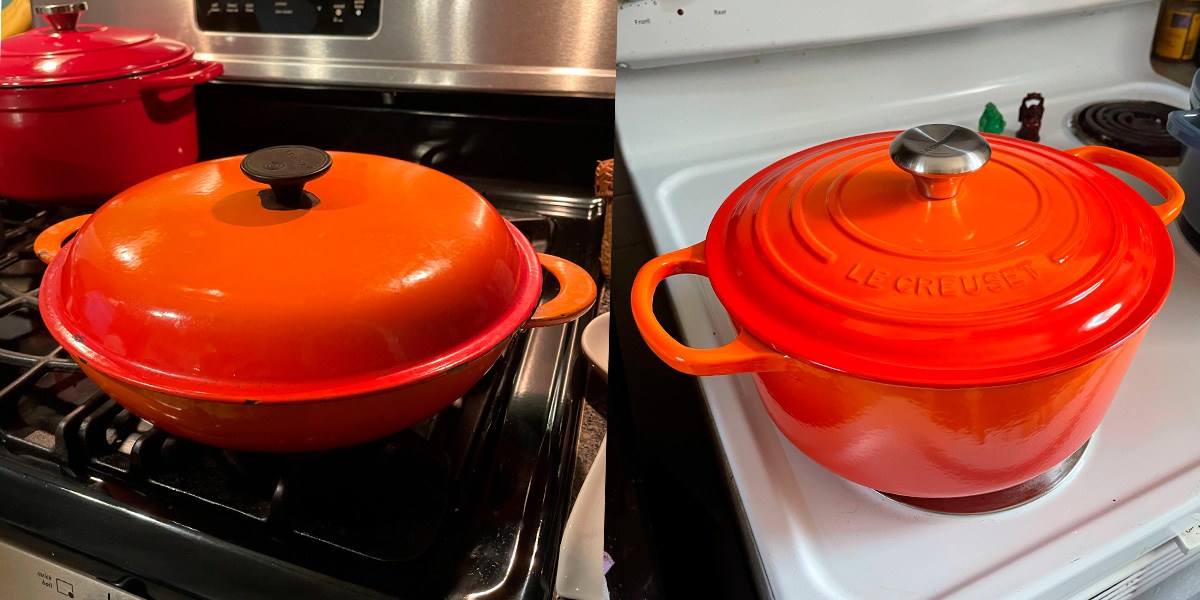 Le Creuset Chef’s oven and modern Dutch oven