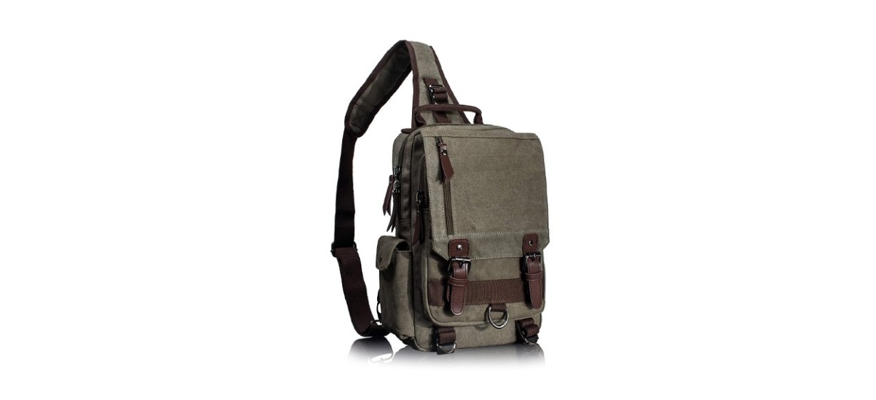 Leaper Canvas Messenger Bag