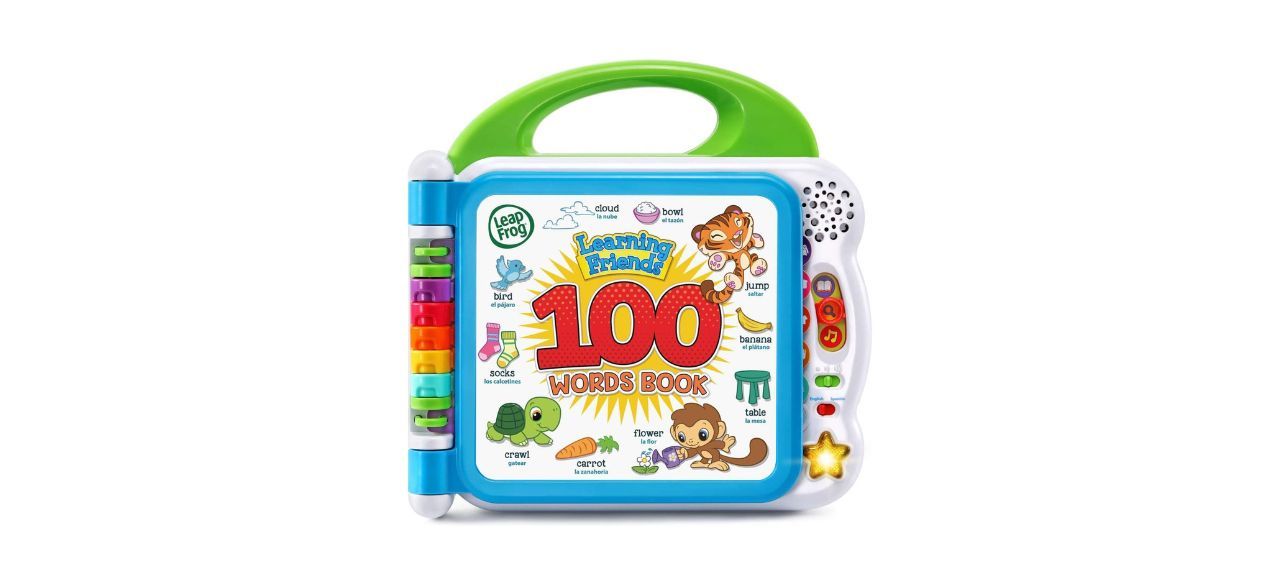 LeapFrog Learning 100 Words Book on white background